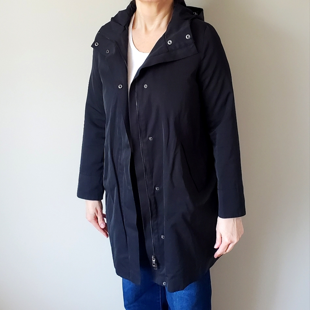 Weekend Max Mara Black Hooded Jacket